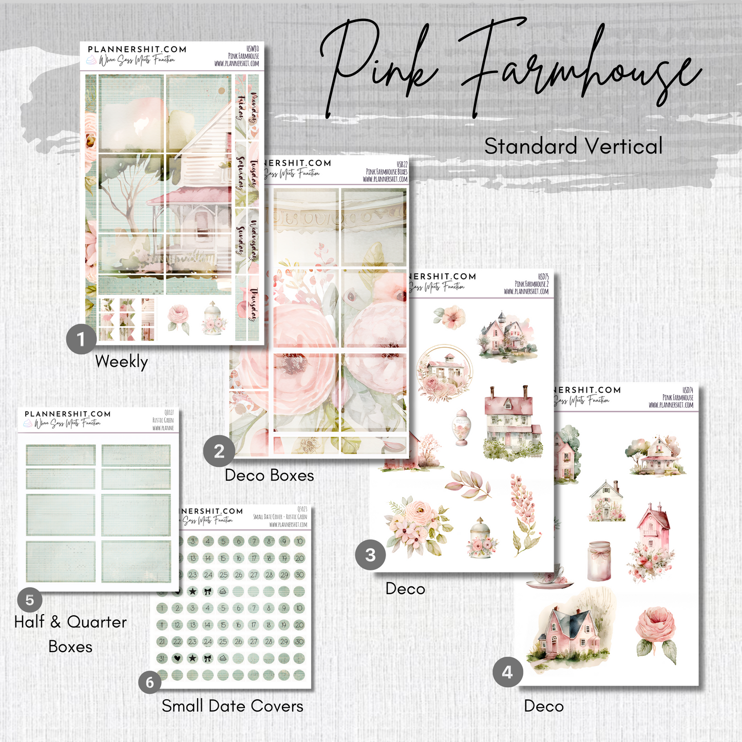 Pink Farmhouse (Standard Vertical)