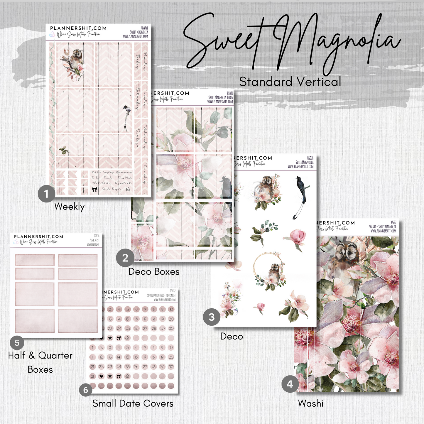 Sweet Magnolia (Standard Vertical)