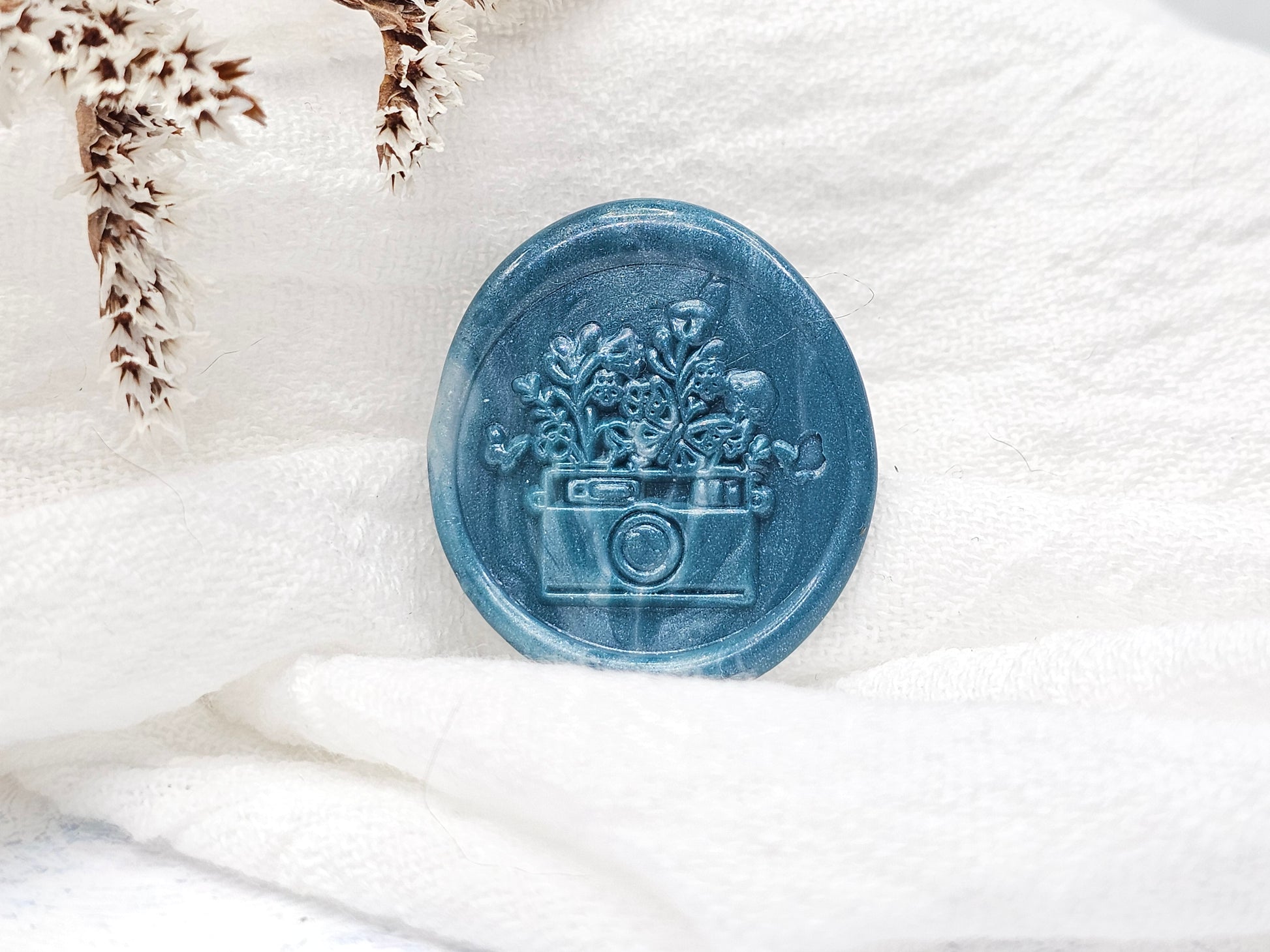Wax Seal Stickers - Vintage Camera