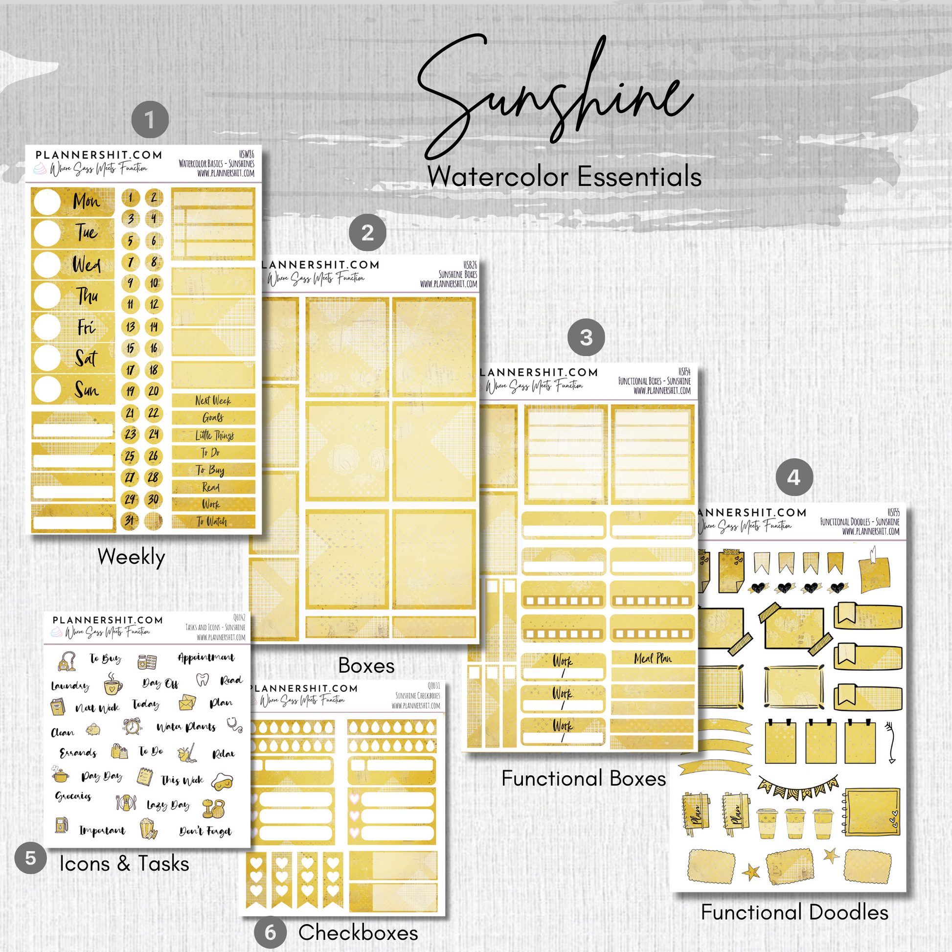 Sunshine (Watercolor Essentials)