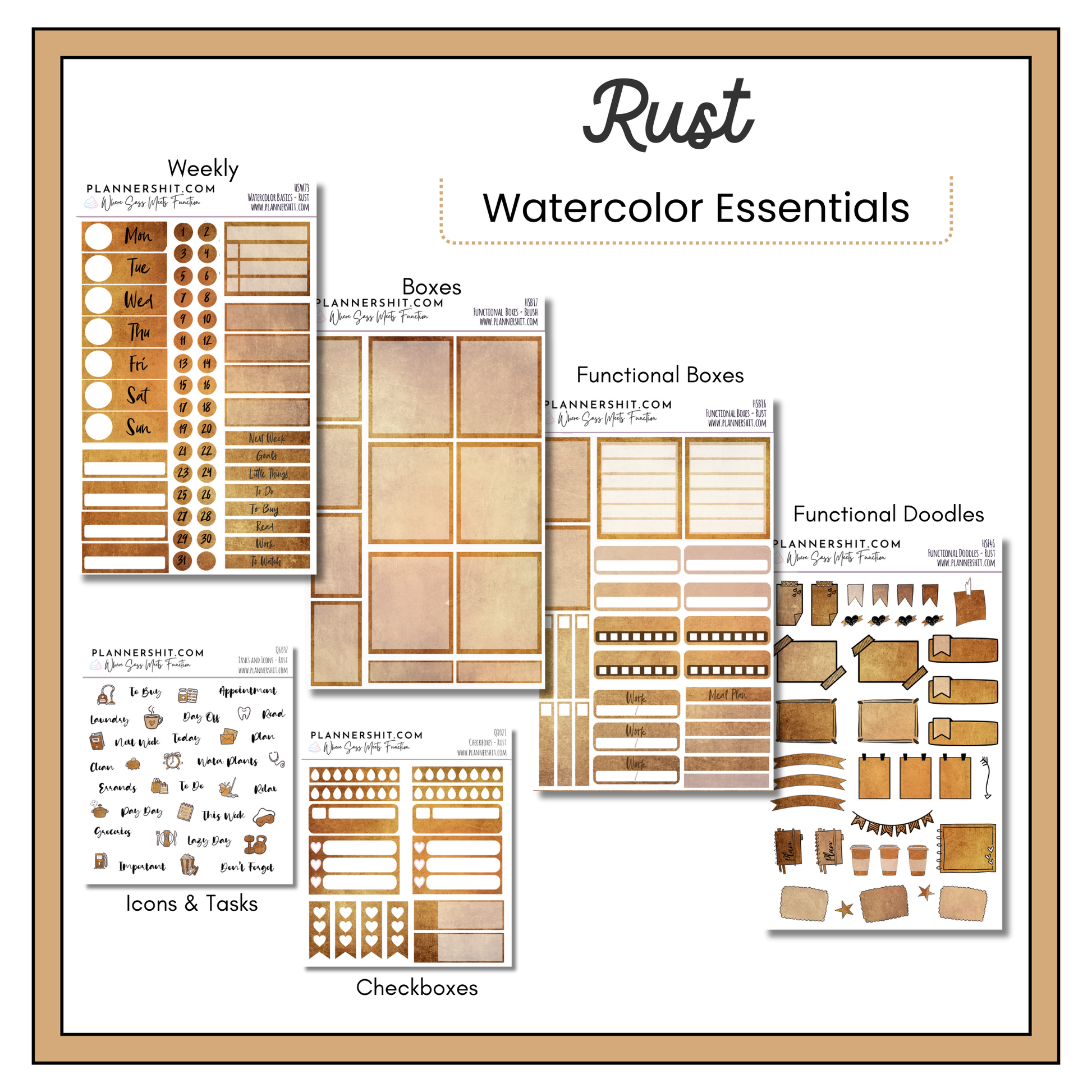 Rust (Watercolor Essentials)