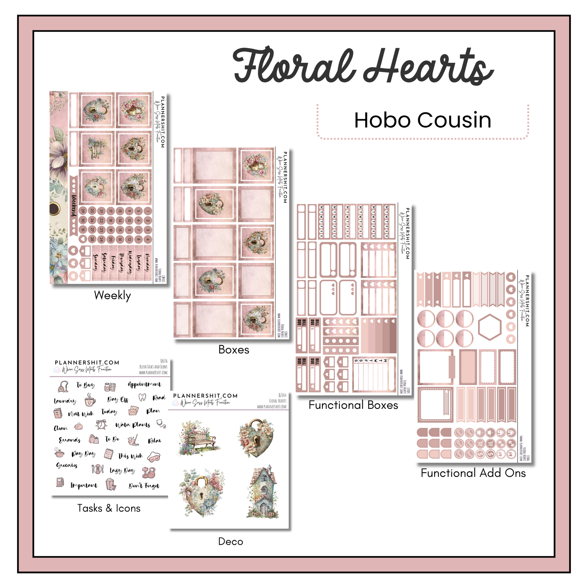 Floral Hearts (Cousin)