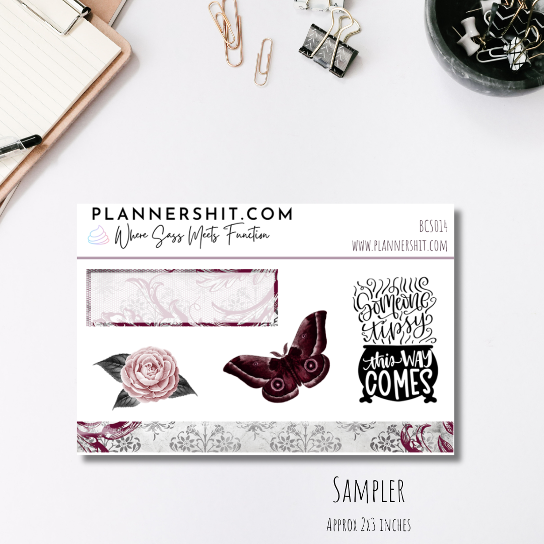 Burgundy Gothic