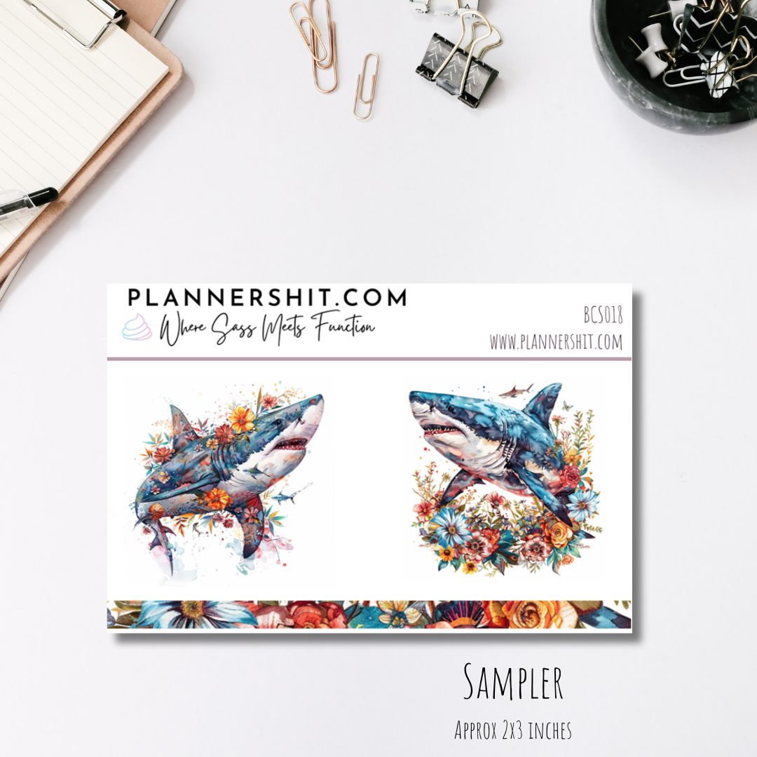 Floral Sharks