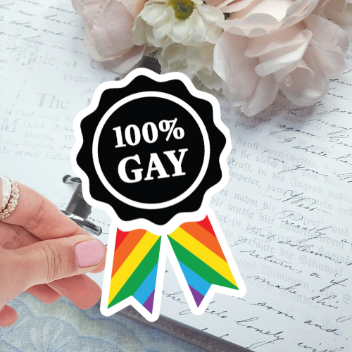 Die Cut - 100% Gay