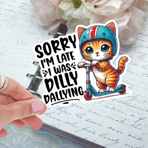 Die Cut - Dilly Dallying