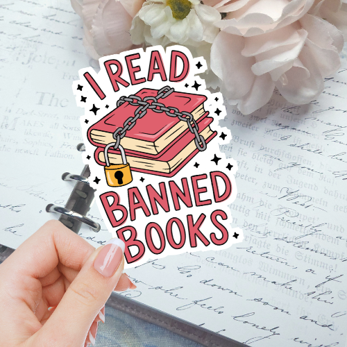 Die Cut - I Read Banned Books