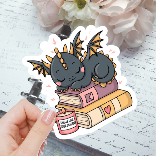 Die Cut - Book Dragon