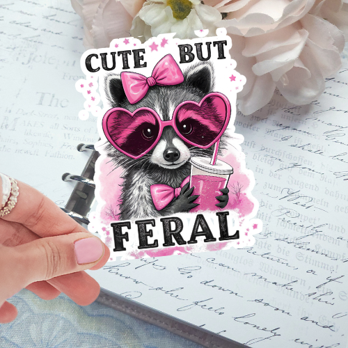 Die Cut - Cute But Feral