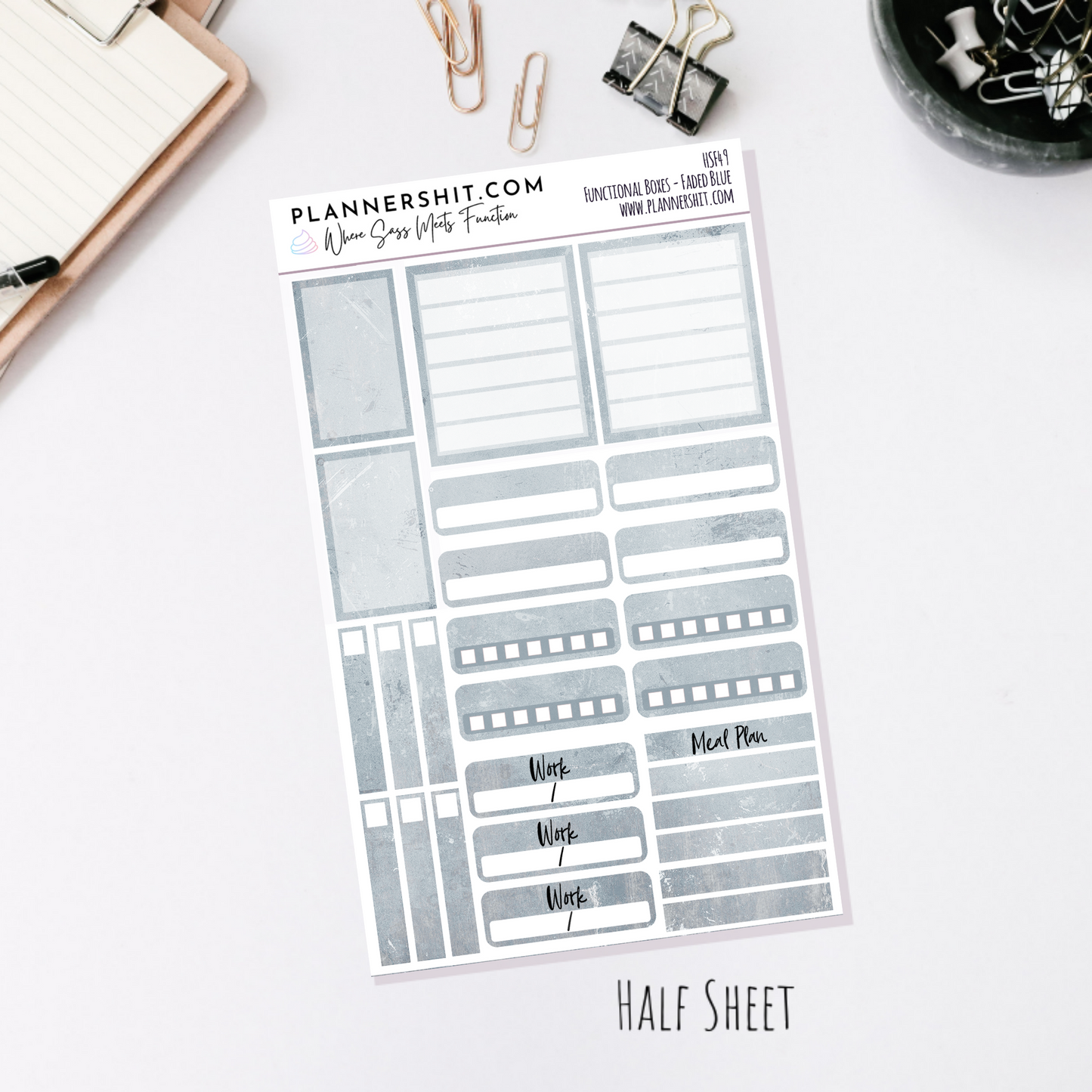 Faded Blue (Watercolor Essentials)