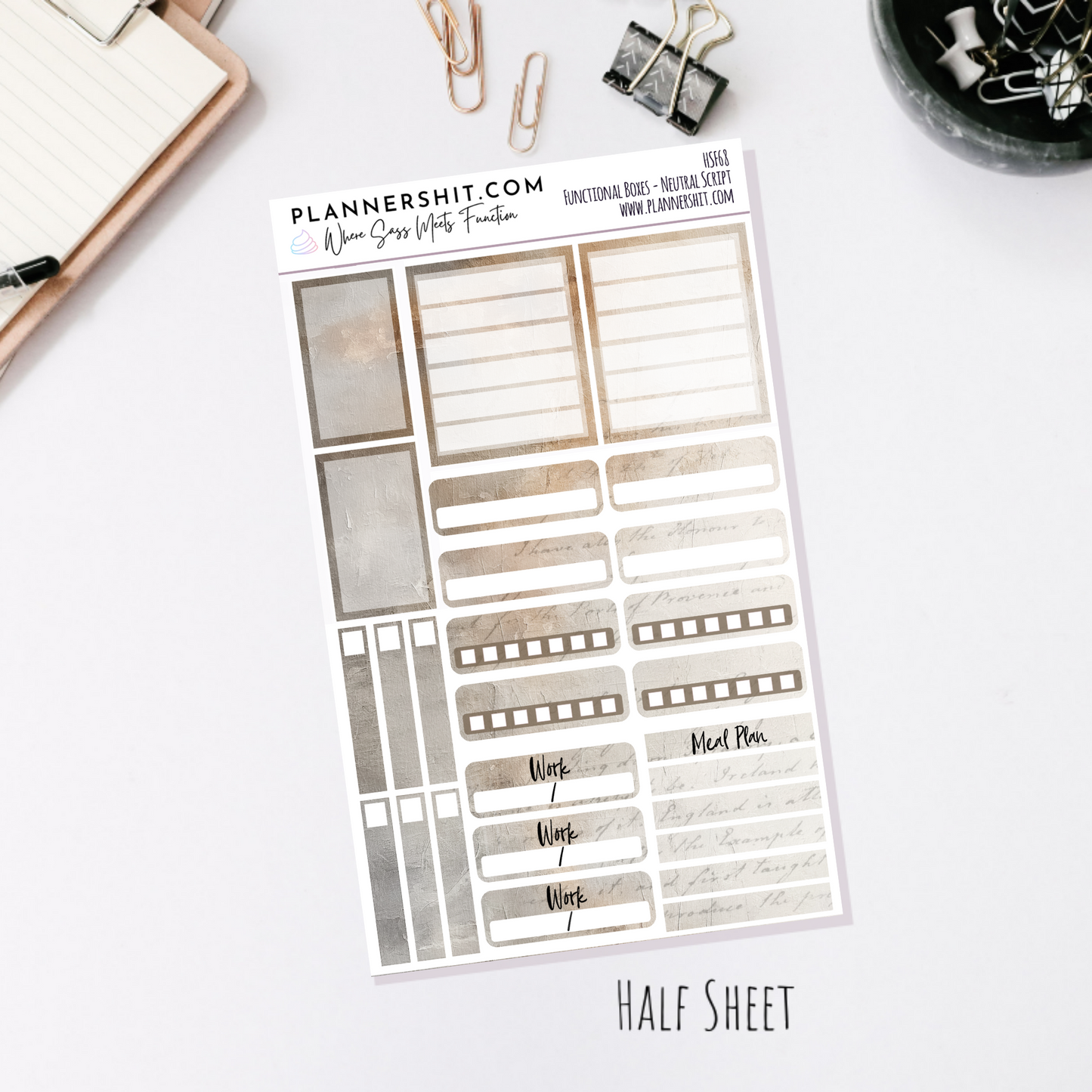 Neutral Script (Watercolor Essentials)