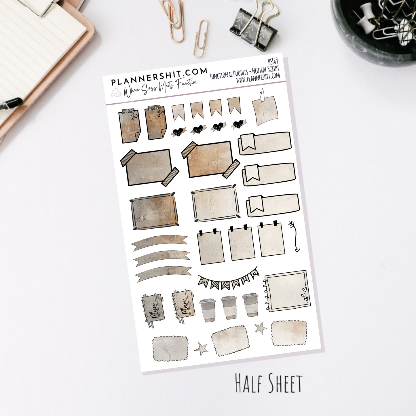 Neutral Script (Watercolor Essentials)