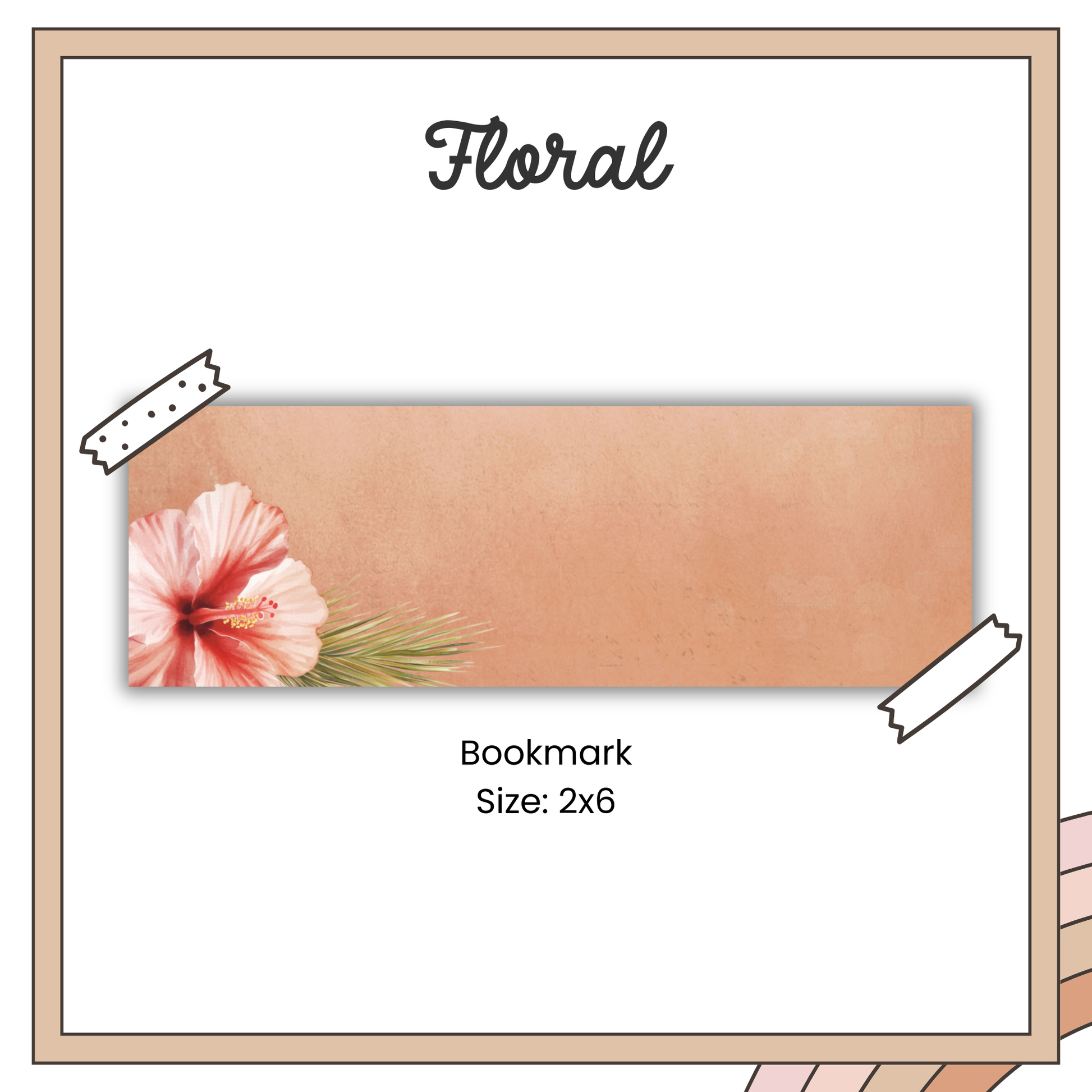 Paper Bookmark - Paradise