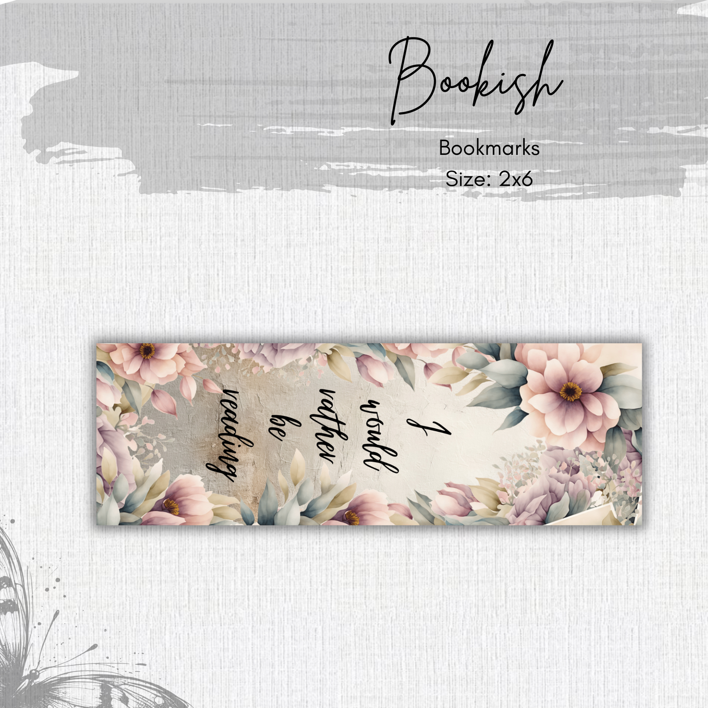 Paper Bookmark - Bookish Collection