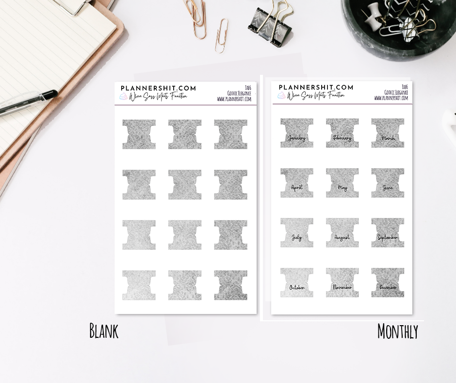 Tabs - Gothic Elegance