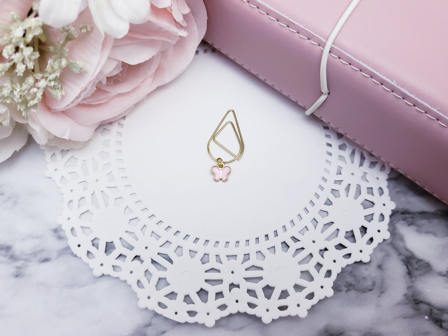 Charmed Paperclip - Dainty Butterfly