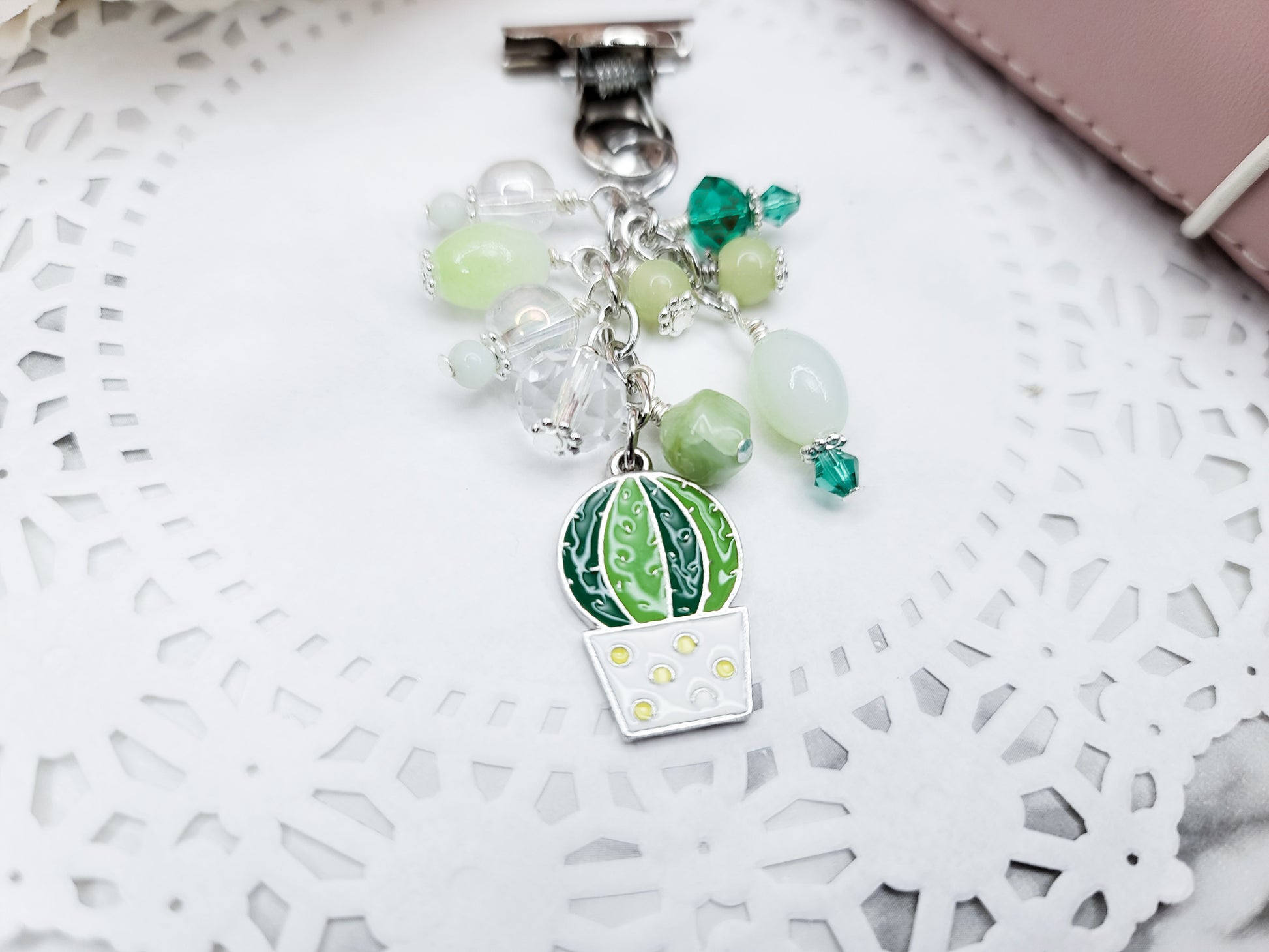 Binder Clip - Cactus