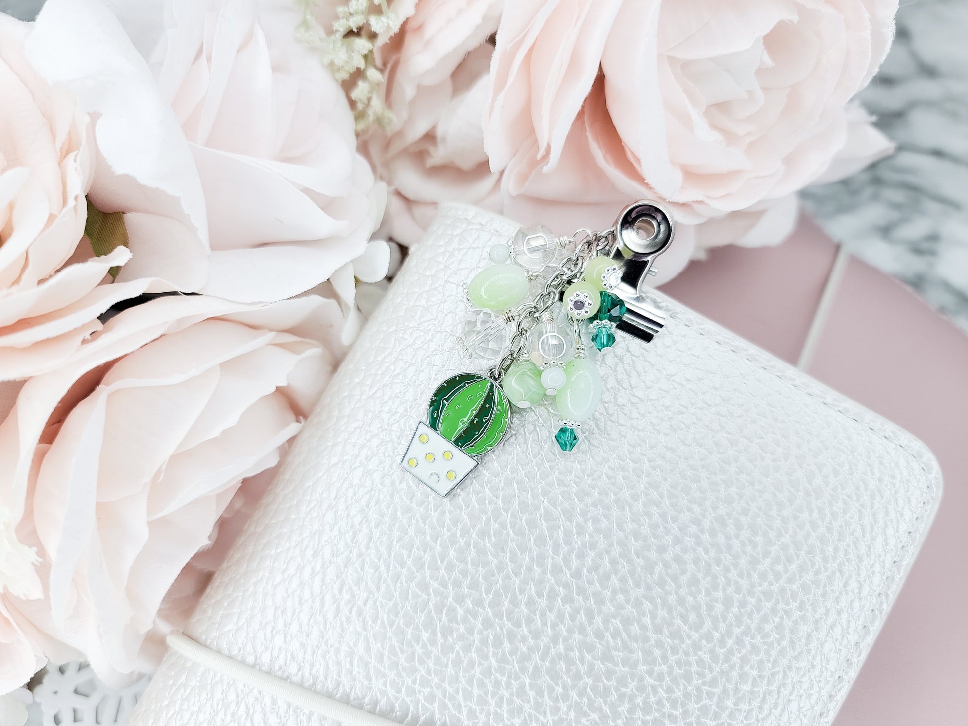 Binder Clip - Cactus