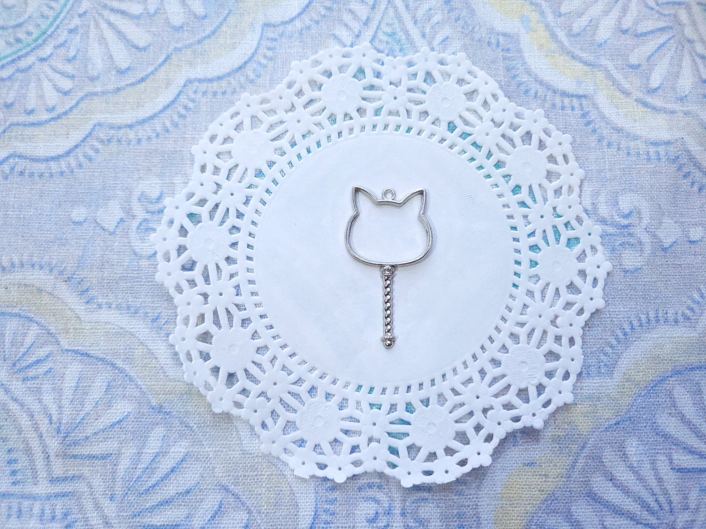 Custom - Cat Wand Bezel (Silver)
