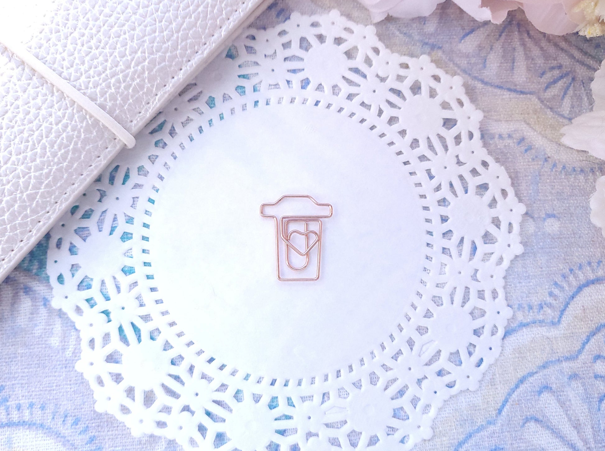 Shaped Paperclips - Coffee (Rosegold)