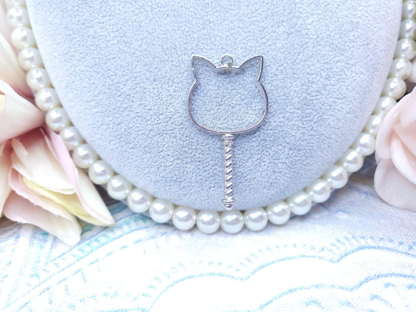 Custom - Cat Wand Bezel (Silver)