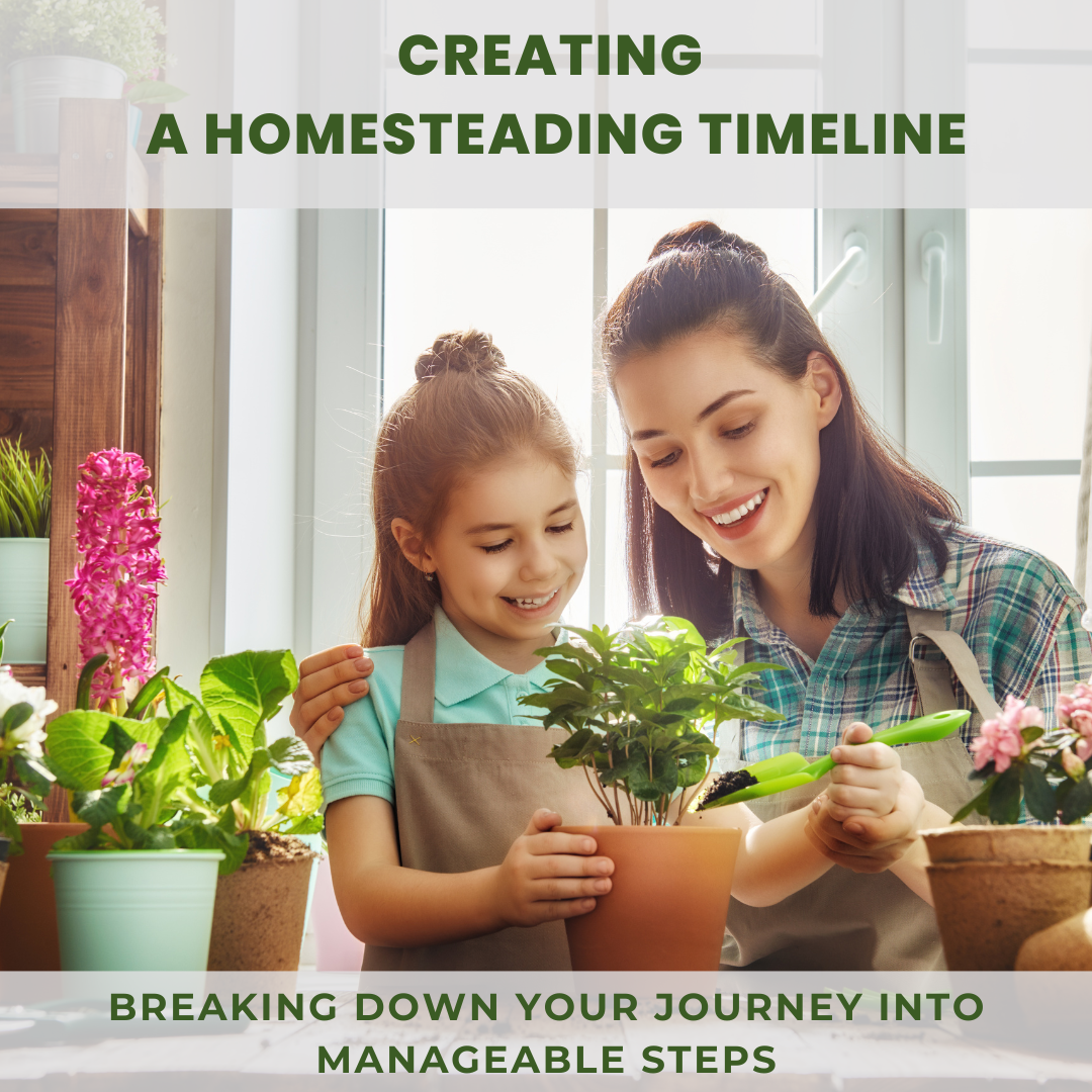 Creating a Homesteading Timeline: Breaking Down Your Journey into Manageable Steps