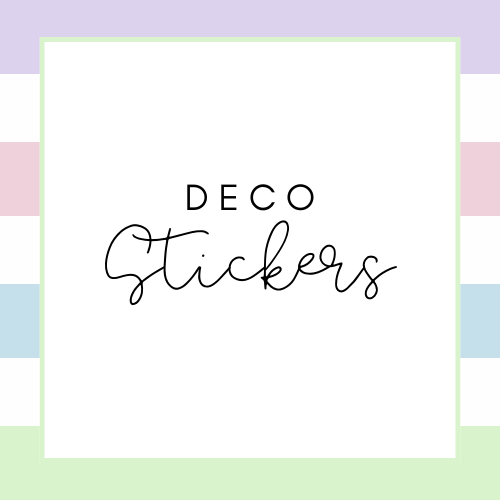 Planner Deco Stickers for Layering & Accents – PlannerShit.com