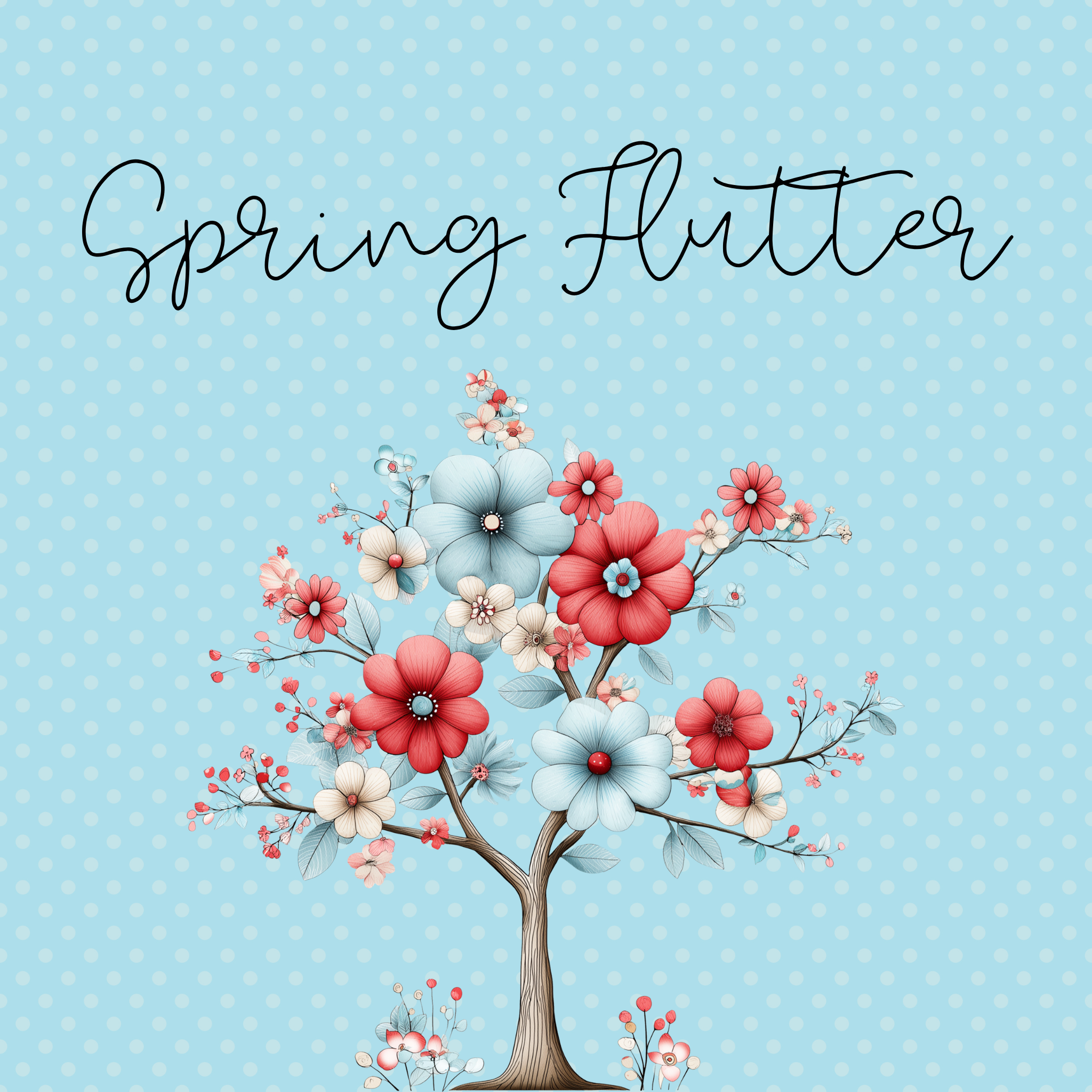 Spring Flutter | Bird & Floral Spring Planner Stickers