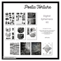 Digital Ephemera Kit - Poetic Torture