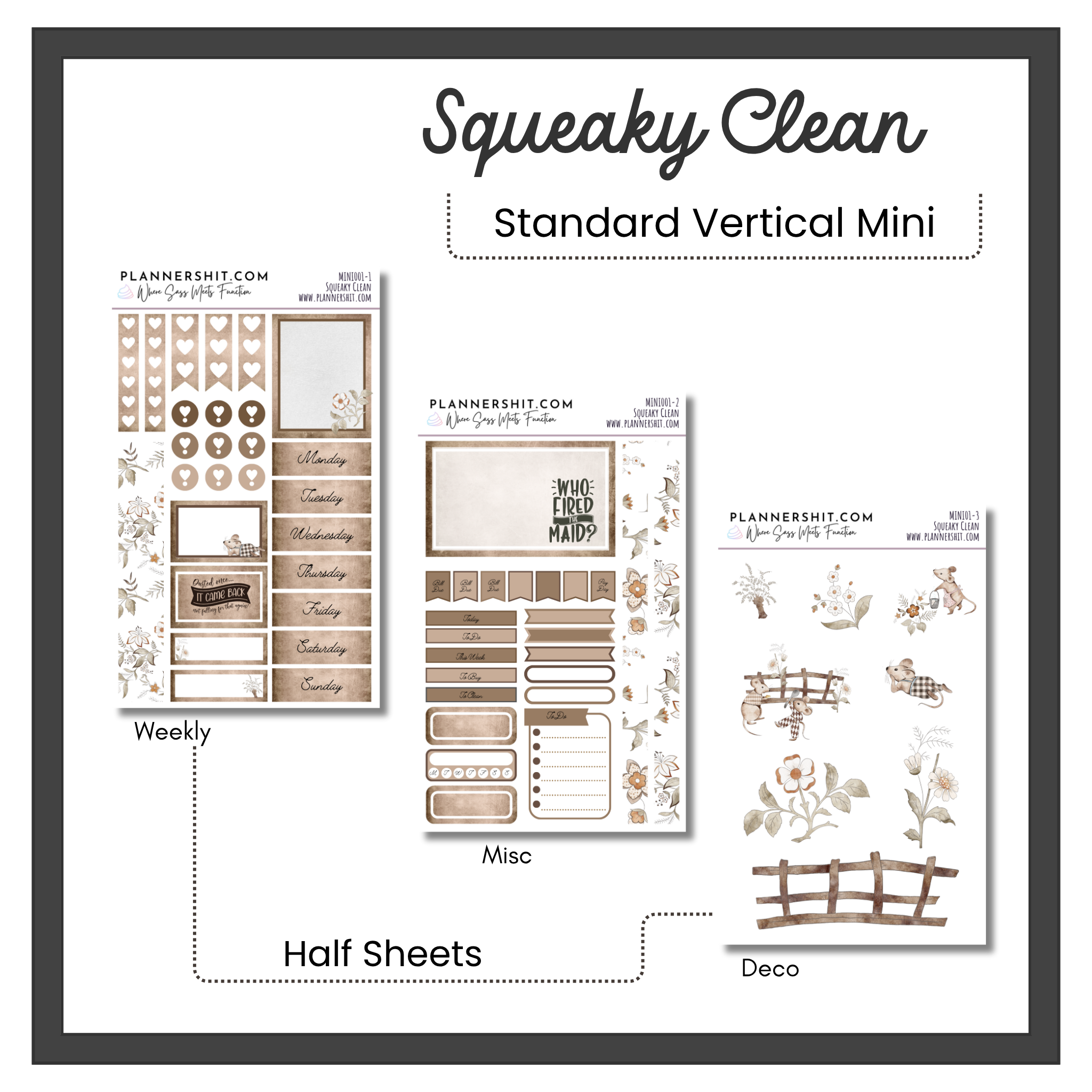 Weekly Mini Kit - Squeaky Clean