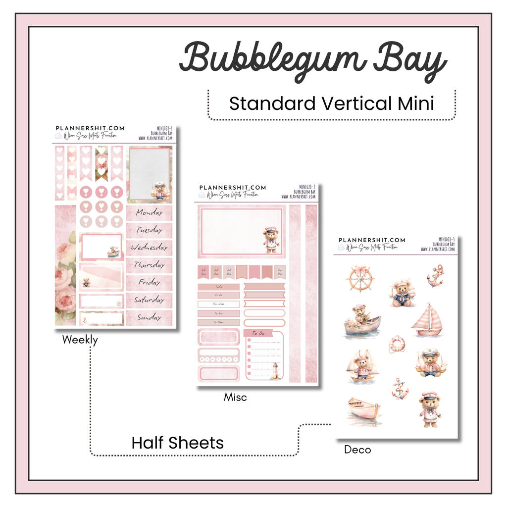 Weekly Mini Kit - Bubblegum Bay