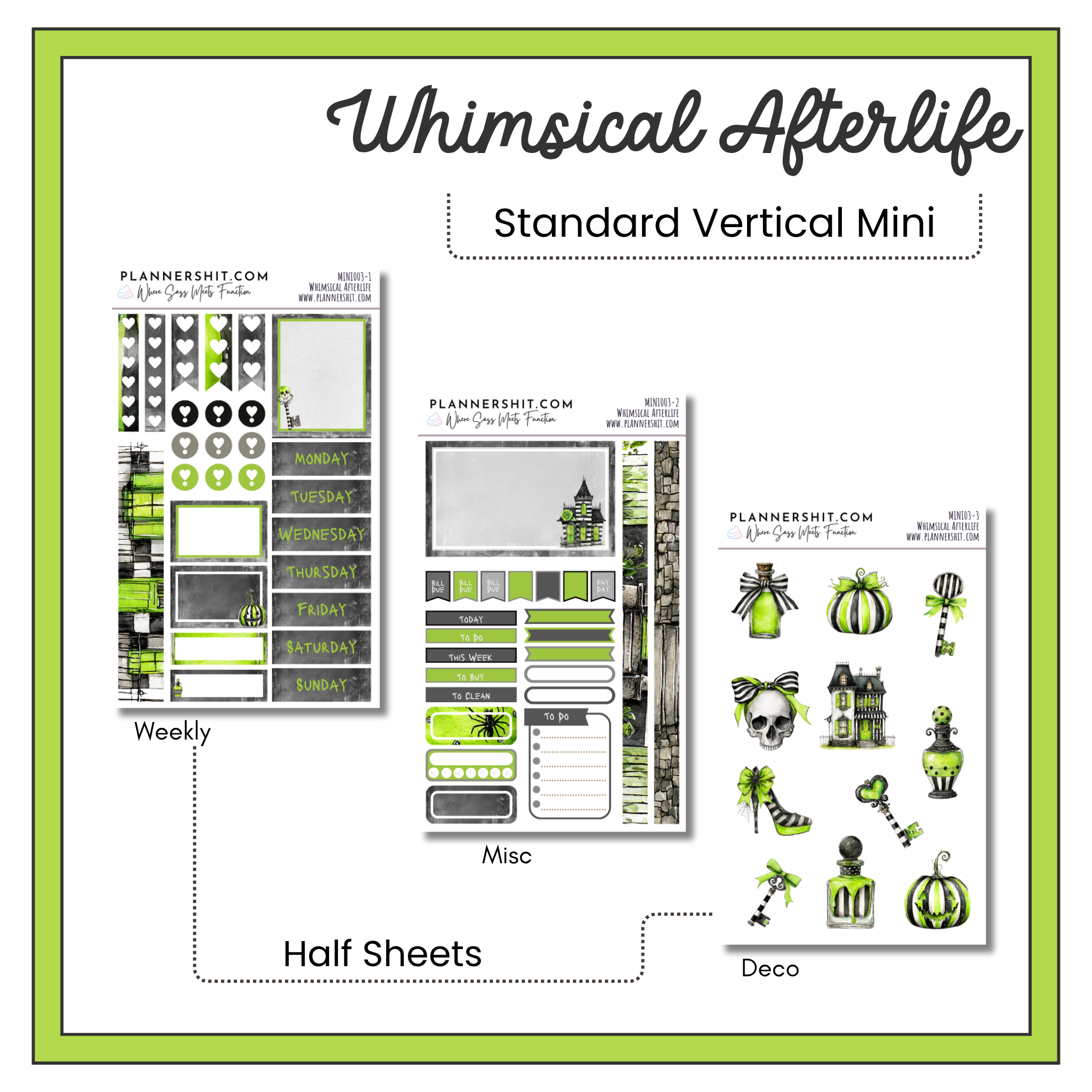 Weekly Mini Kit - Whimsical Afterlife