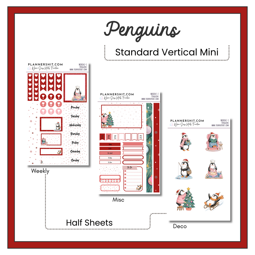 Weekly Mini Kit - Penguins