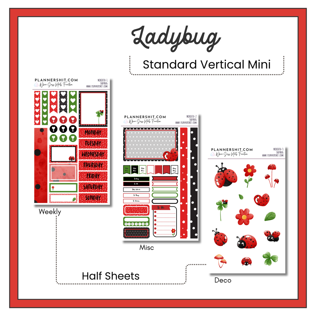 Weekly Mini Kit - Ladybug