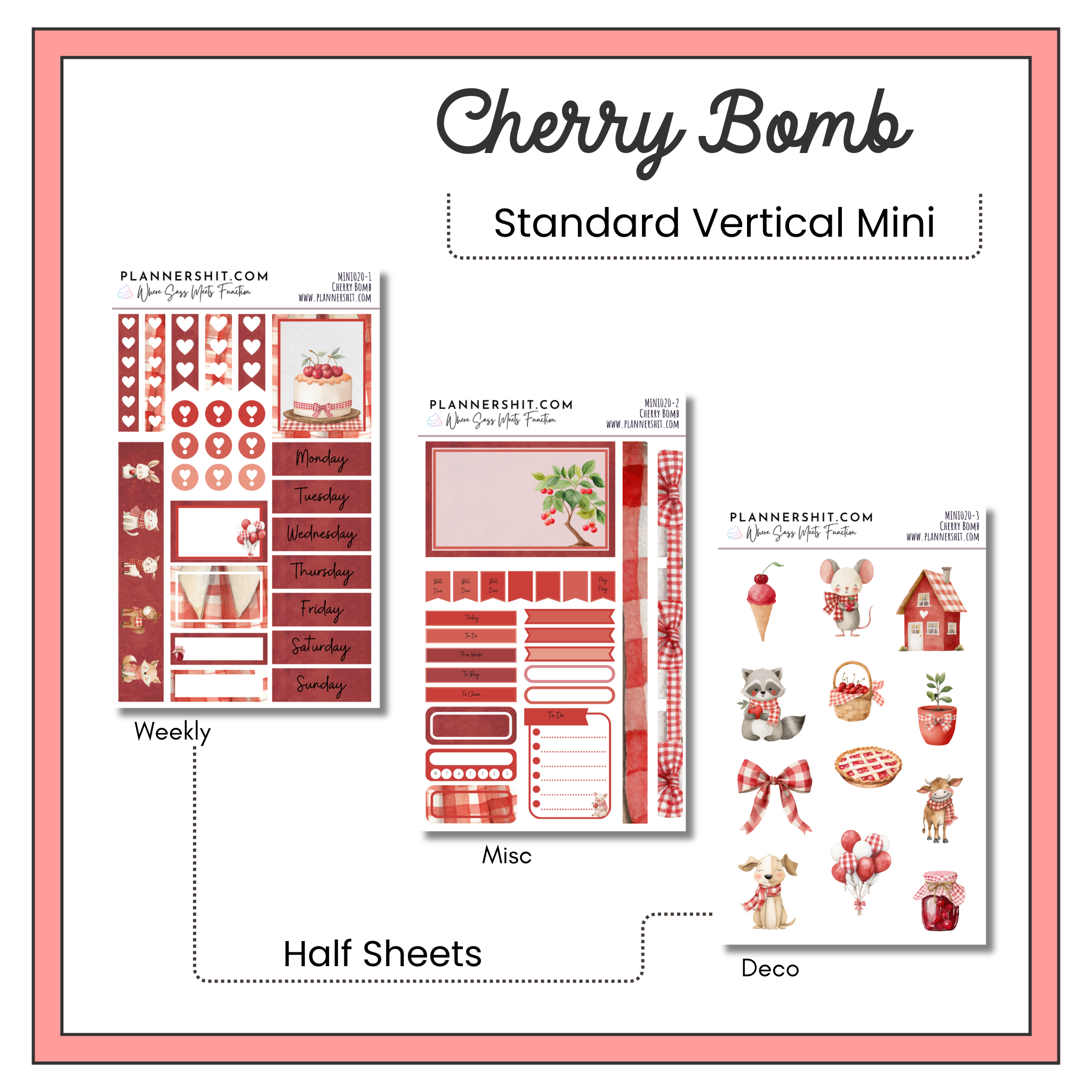 Weekly Mini Kit - Cherry Bomb