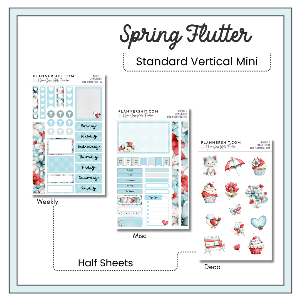 Weekly Mini Kit - Spring Flutter