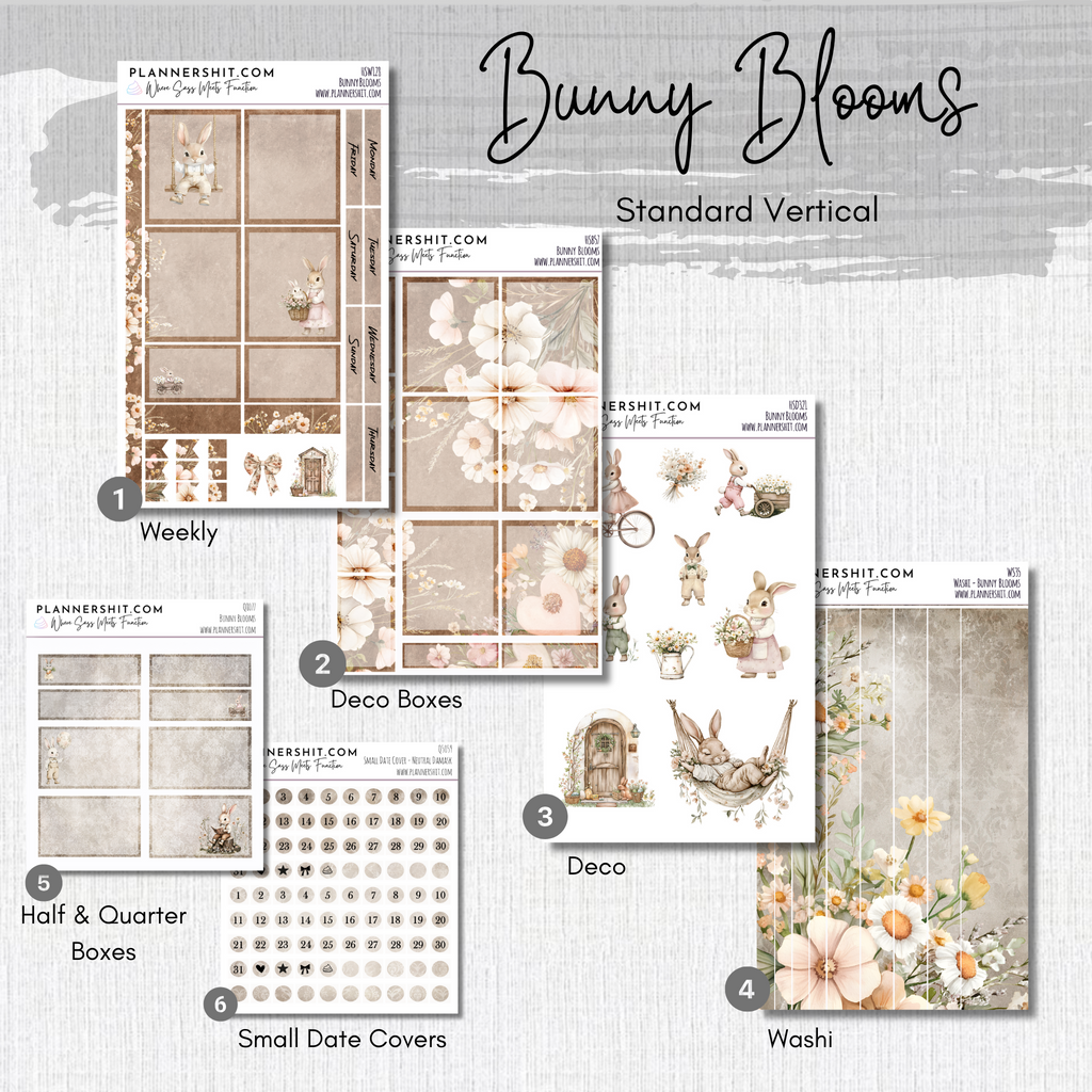 Bunny Blooms (Standard Vertical)