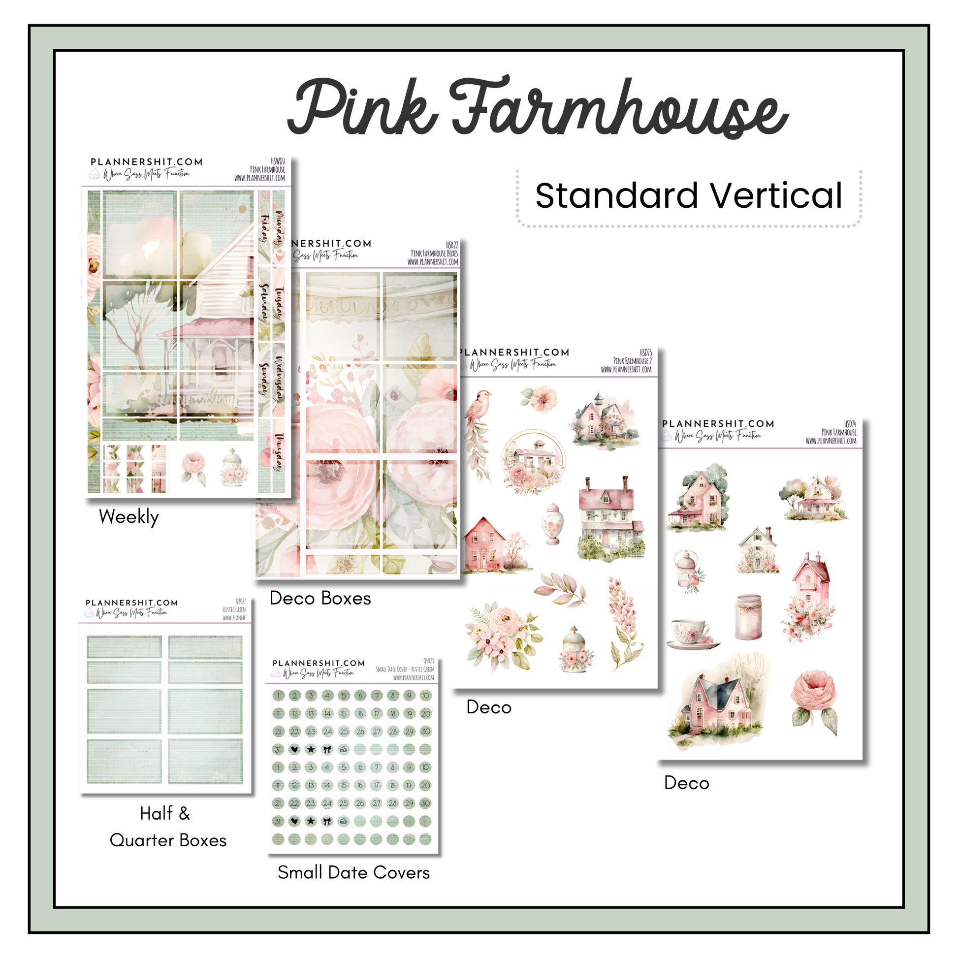 Pink Farmhouse (Standard Vertical)