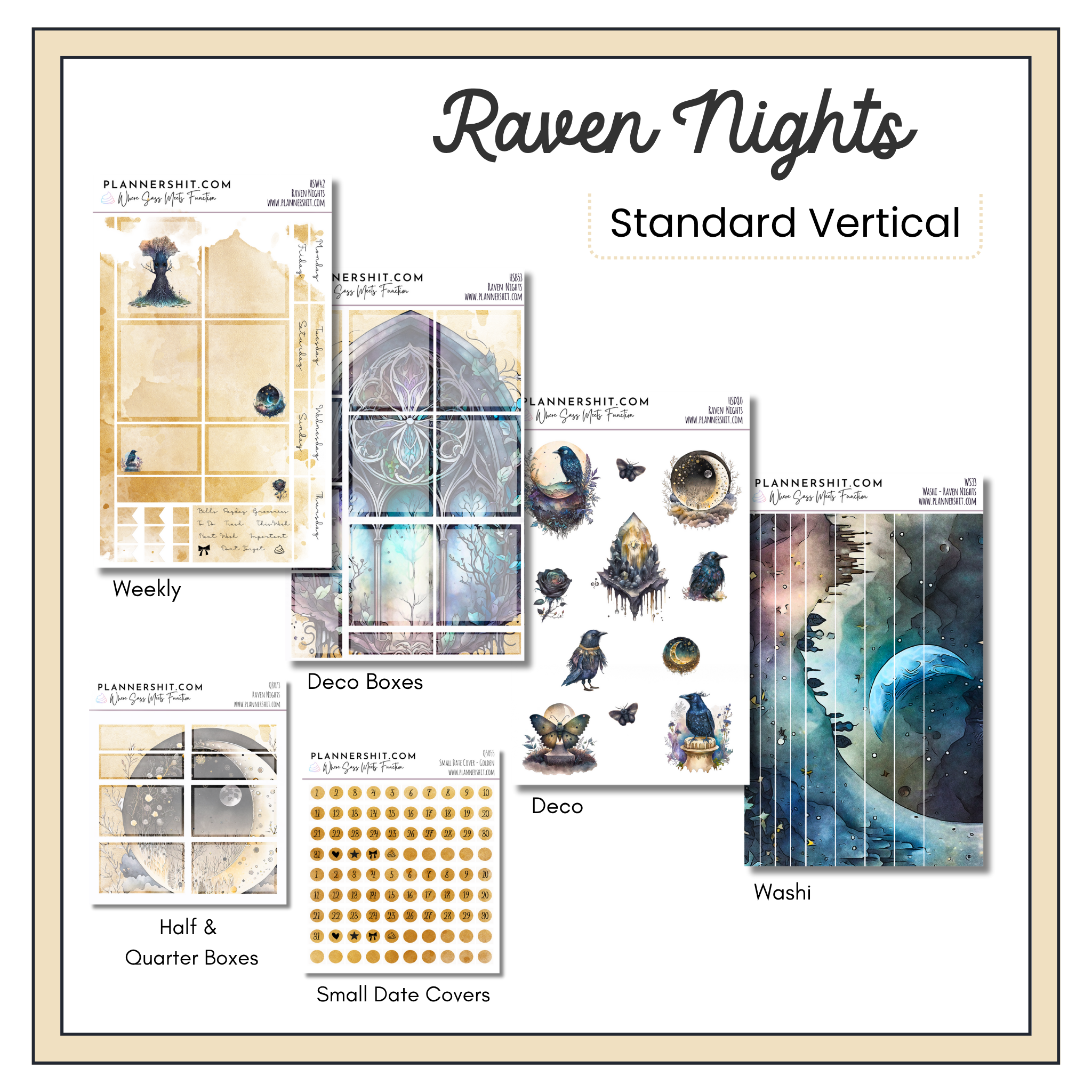 Raven Nights (Standard Vertical)