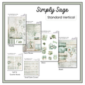 Simply Sage (Standard Vertical)