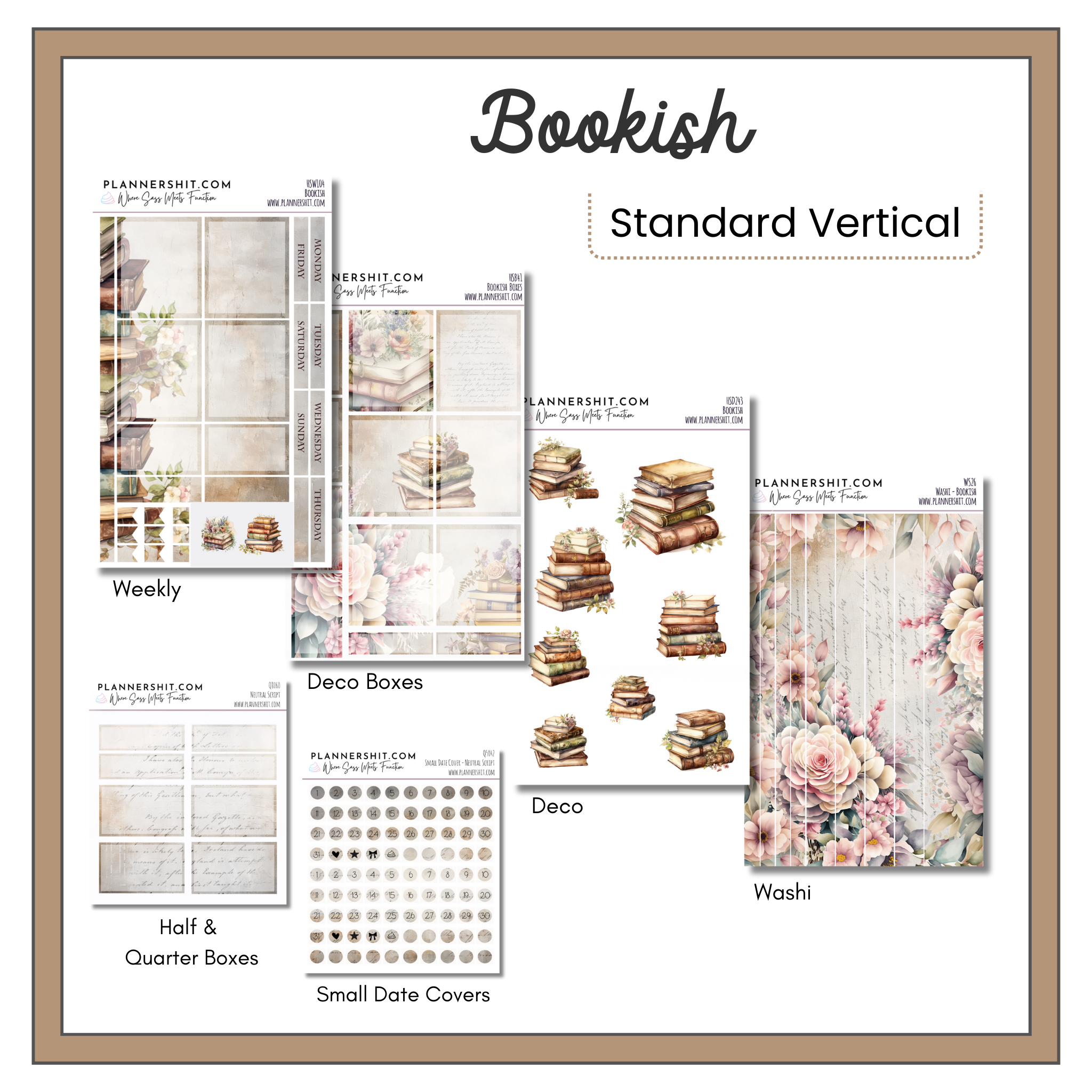 Bookish (Standard Vertical)