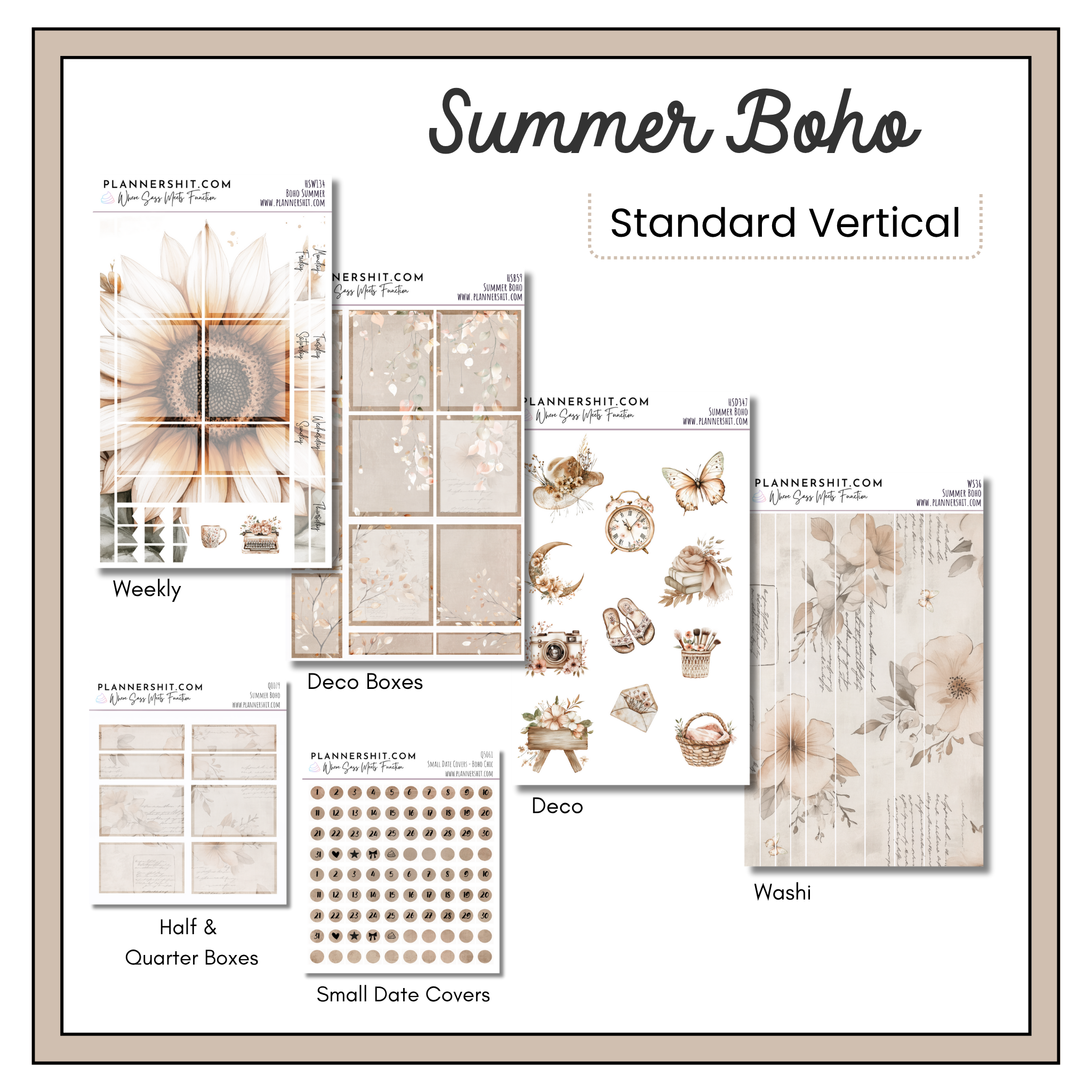 Summer Boho (Standard Vertical)