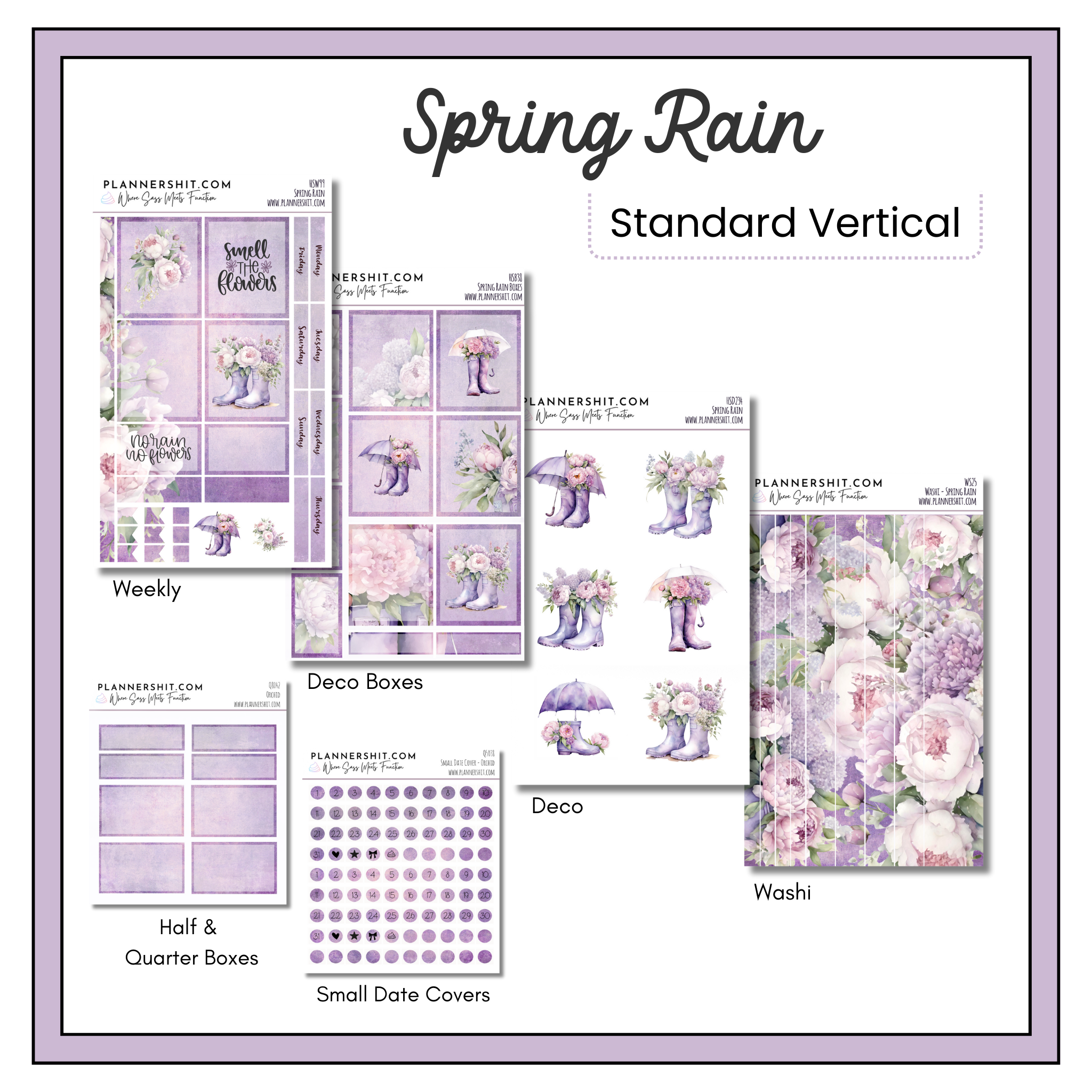 Spring Rain (Standard Vertical)