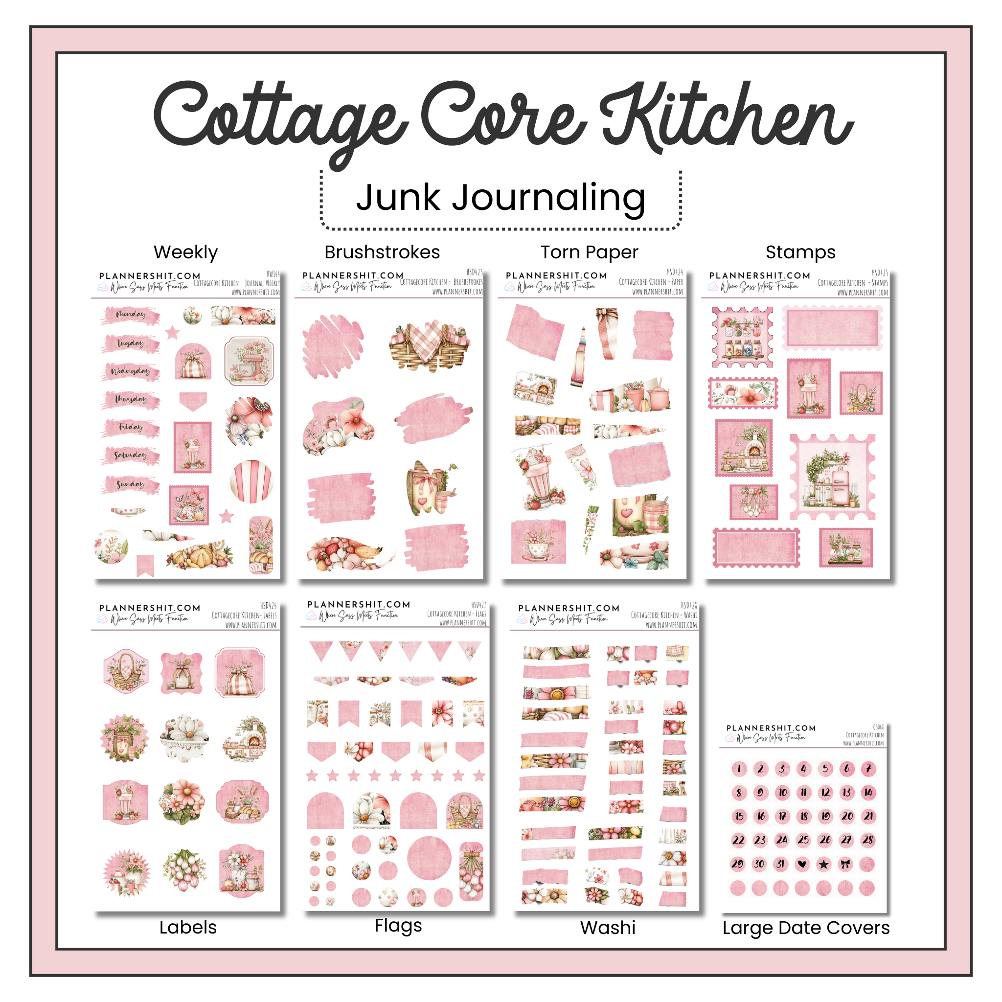 Cottagecore Kitchen (Journaling)