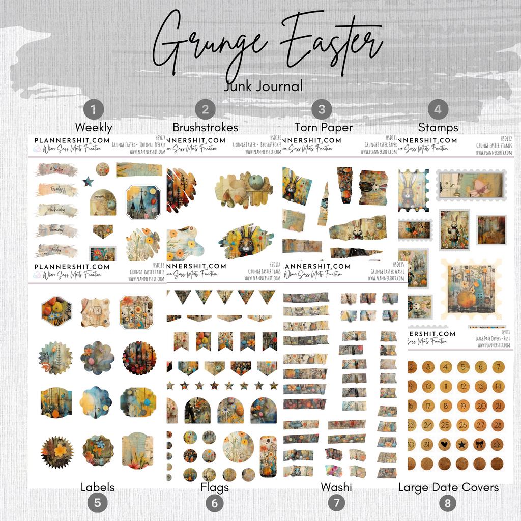 Grunge Easter (Journaling)