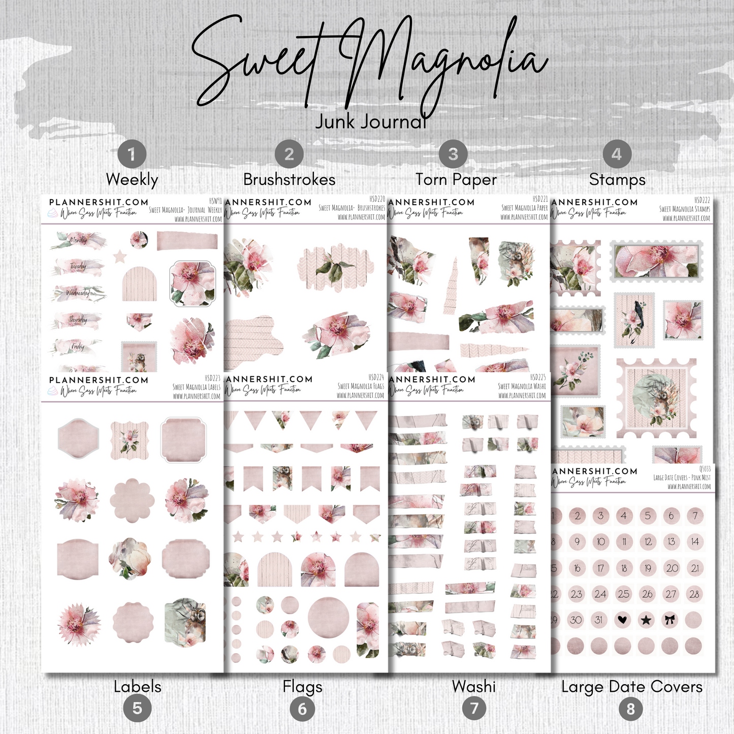 Sweet Magnolia (Journaling)