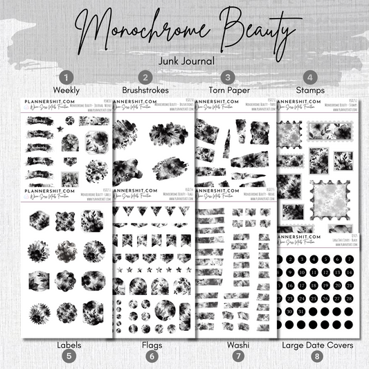 Monochrome Beauty (Journaling)