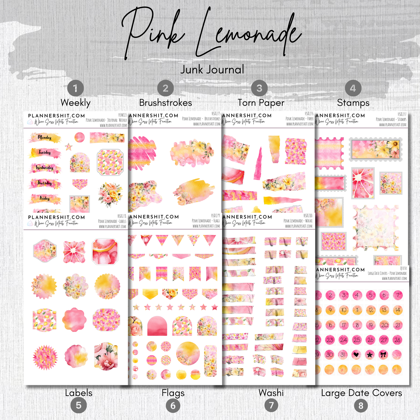 Pink Lemonade (Journaling)