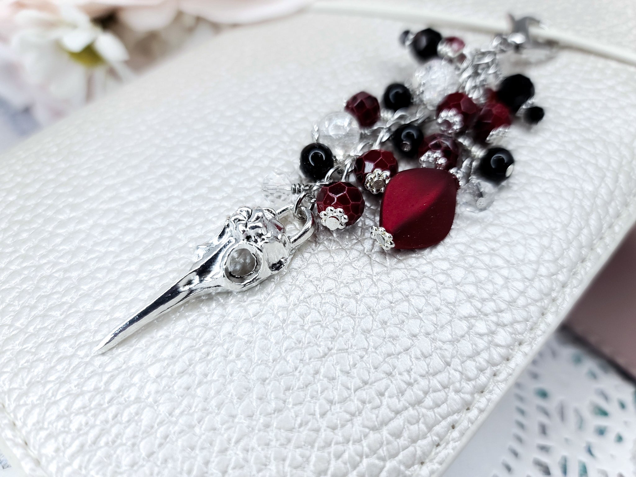 Deluxe Dangle - Bird Skull