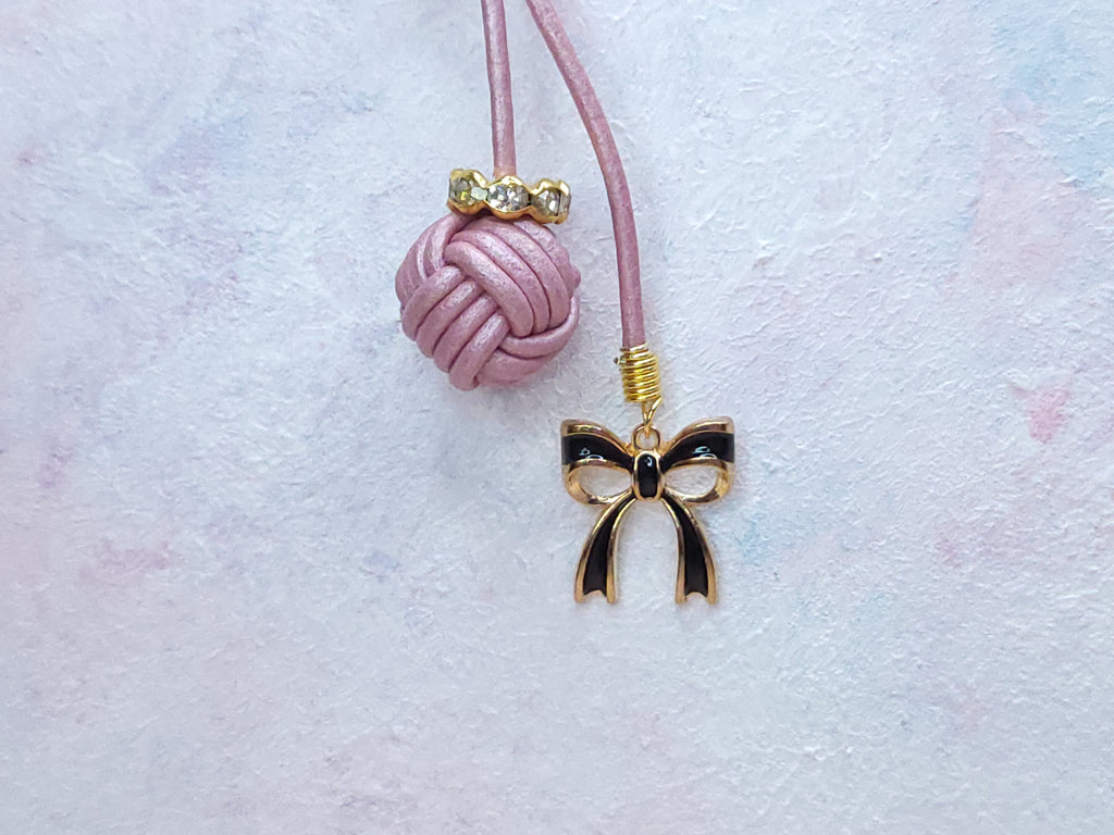 Bookmark - Black Bow